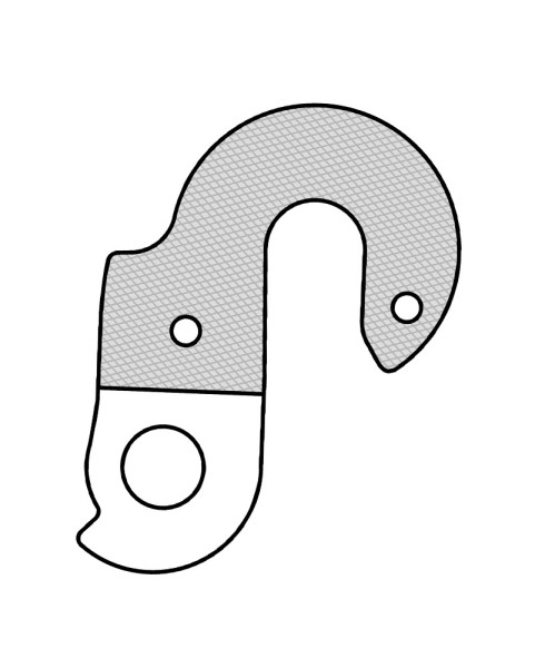 Петух для велосипеда литой D59/GH-114 черный